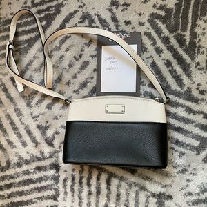 Kate spade grove street Millie crossbody in black and white